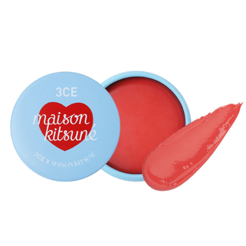 [3CE] Maison Kitsune Lip Balm (Rose Sweets)