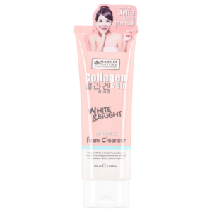 BEAUTY BUFFET FACE CLEANSERS MADE IN NATURE COLLAGEN&Q10 FOAM CLEANSER