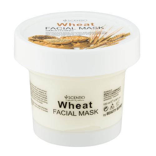 BEAUTY BUFFET MASK SCENTIO WHEAT SMOOTHING FACIAL MASK
