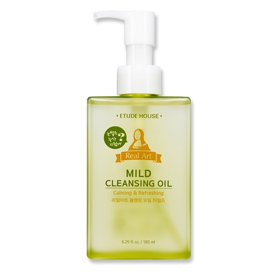ETUDE HOUSE CLEANSING REAL ART CLEANSING OIL_MILD (ADVANCED) 185ML
