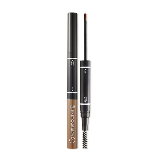 ETUDE HOUSE EYEBROWS INK FIT COLOR BROW # INK FIT_3 LIGHT BROWN