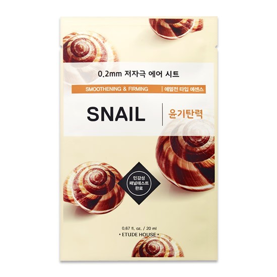 ETUDE HOUSE MASK SHEET 0.2 THERAPY AIR MASK #(SNAIL)
