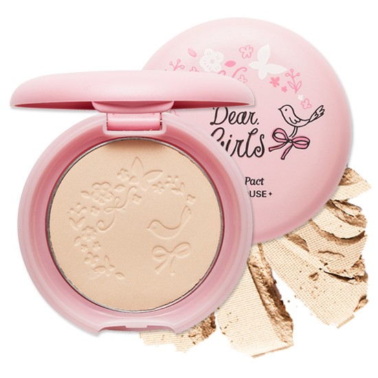 ETUDE HOUSE POWDER-COMPACT DEAR GIRLS BE CLEAR PACT NEW
