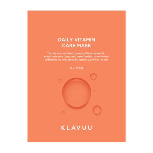 [Klavuu] Daily Vitamin Care Mask 1ea