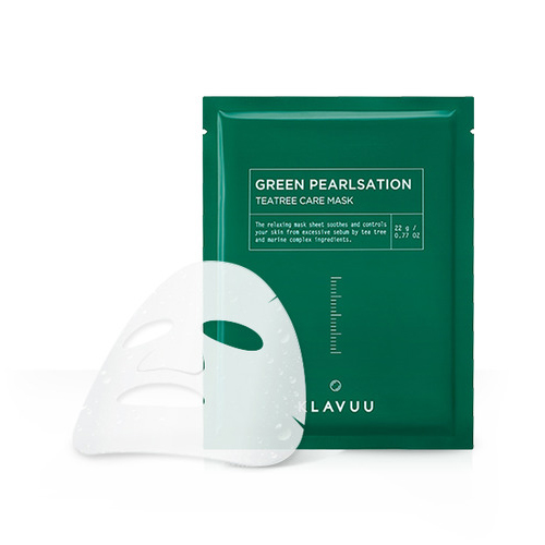 [Klavuu] Green Pearlsation Tea Tree Care Mask