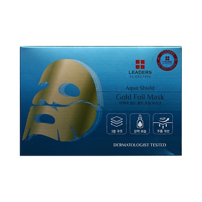 [Leaders] Ex Solution Aqua Shield Gold Foil Mask