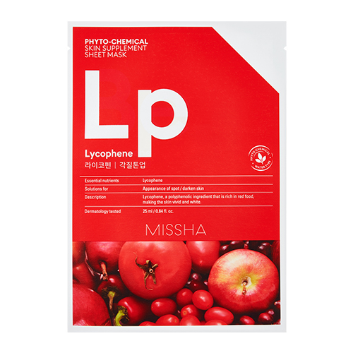 [Missha] Phyto-Chemical Skin Supplement Sheet Mask Lytophene 25ml