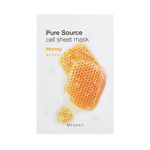 [Missha] Pure Source Cell Sheet Mask (Honey)