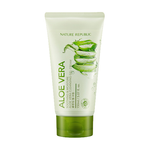 [Nature Republic] Soothing & Moisture Aloe Vera Cleansing Gel Cream