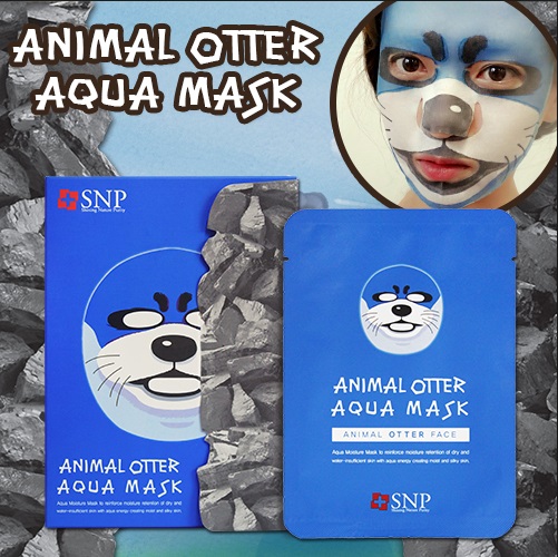 [SNP] Animal otter aqua mask