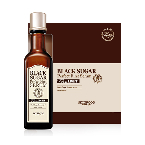 [Skinfood] Black Sugar Perfect First Serum The Light