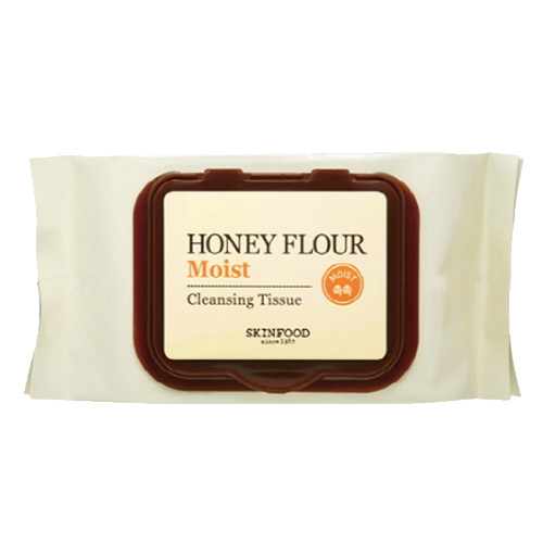 [Skinfood] Honey Flour Moist Cleansing Tissue (15ea)