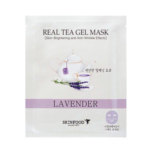 [Skinfood] Real Tea Gel Mask (Lavender)