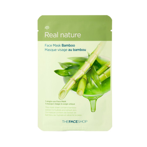[The Face Shop] Real Nature Mask (Bamboo)