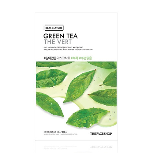 [The face shop] Real Nature Mask (Green Tea)