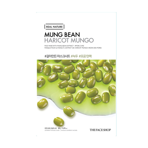 [The face shop] Real Nature Mask (Mungbeans)