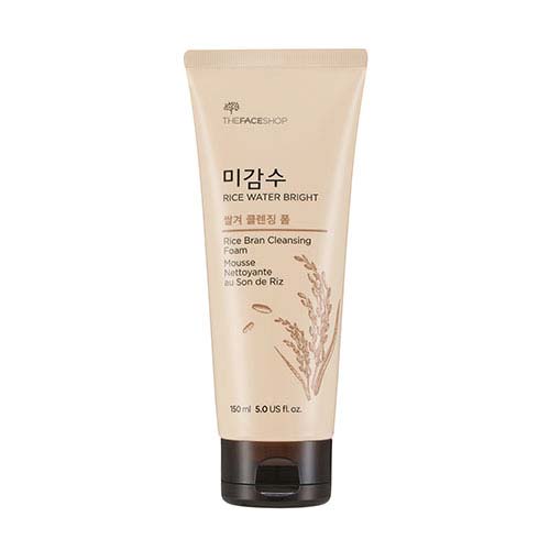 [The face shop]Rice Water Bright Rice Bran Cleansing Foam 120ml