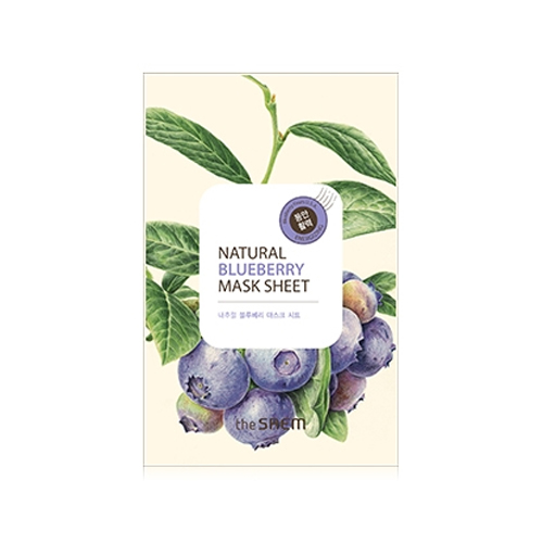 [The saem] Natural Blueberry Mask Sheet