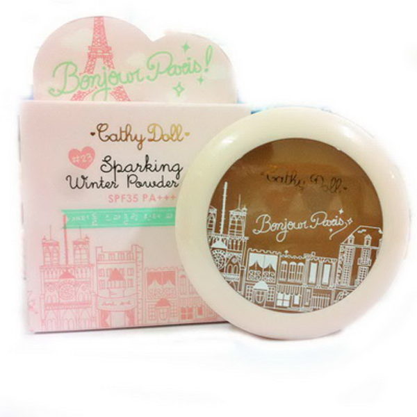 Cathy Doll Sparking Winter Powder Pact SPF35 PA+++ #23
