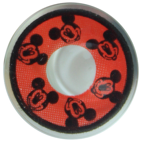 DUEBA COSPLAY LENS RED MICKY MOUSE HALLOWEEN COLOR LENS