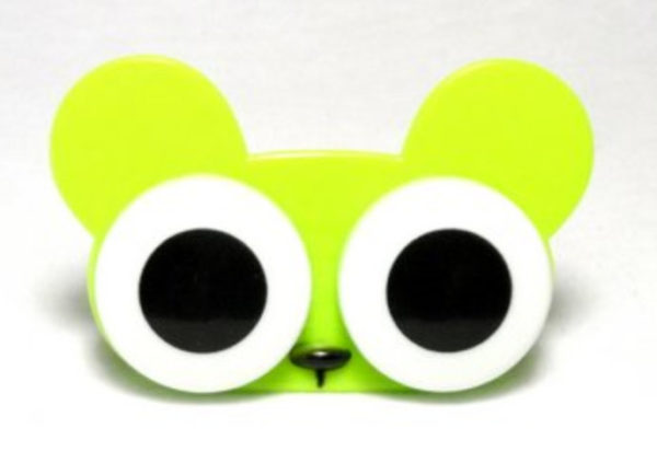 Big Eyes Animal Zoo Green Mouse Contact Lens Case