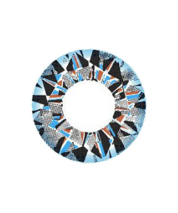 VASSEN DIAMOND 3 TONE BLUE COLOR LENS