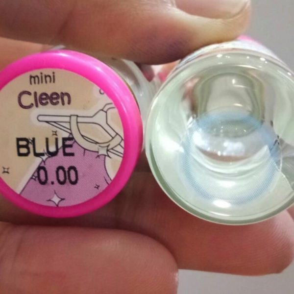 Contact Lens Vassen Mini Clean Blue Color Lens
